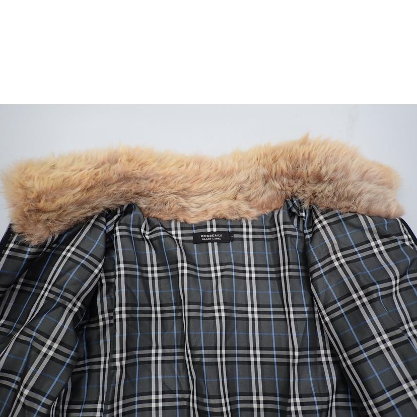BURBERRY BLACKLABEL バーバリー ブラックレーベル/★BURBERRY BLACKLABELジップアップラビットファーニットJKT//2/Bランク/62