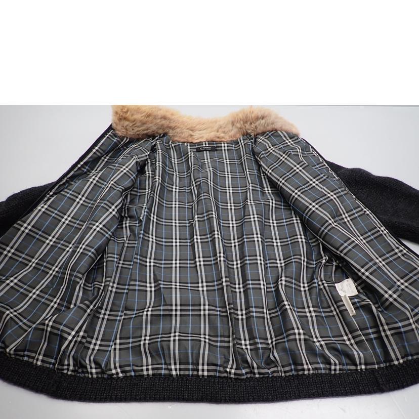 BURBERRY BLACKLABEL バーバリー ブラックレーベル/★BURBERRY BLACKLABELジップアップラビットファーニットJKT//2/Bランク/62