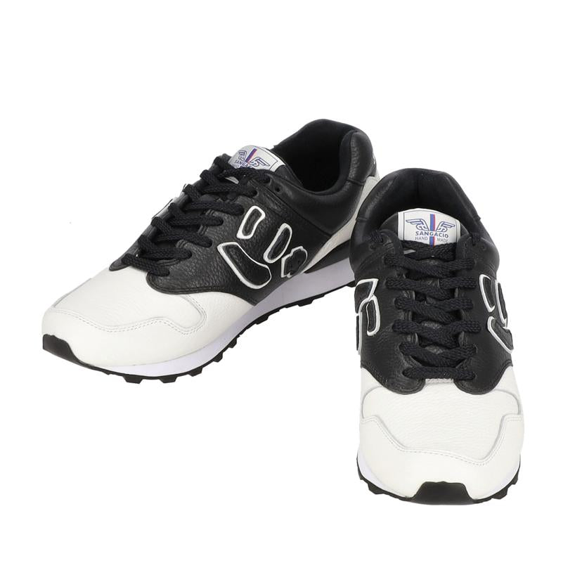 Sangacio/loカットスニーカー 白x黒 にゅ//Sランク/75