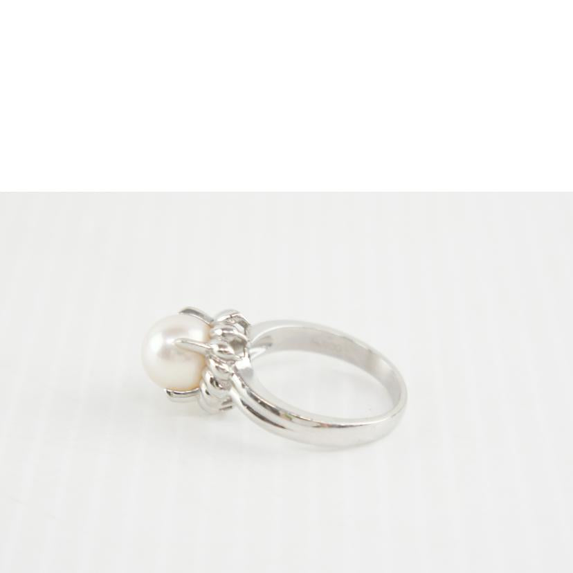Pt900パールリング#14Pt900//ABランク/64