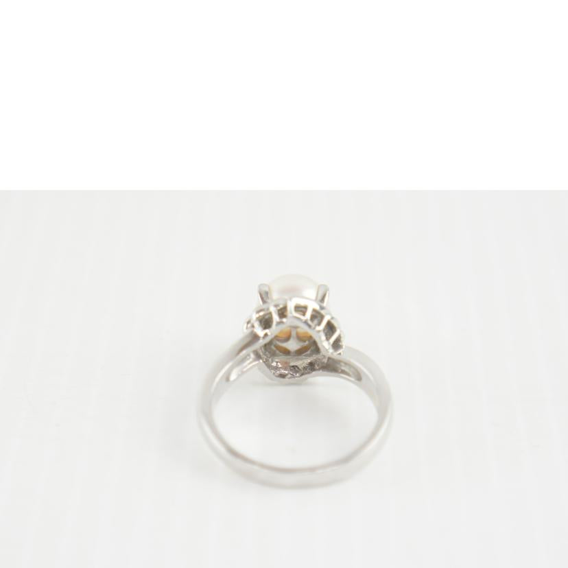 Pt900パールリング#14Pt900//ABランク/64