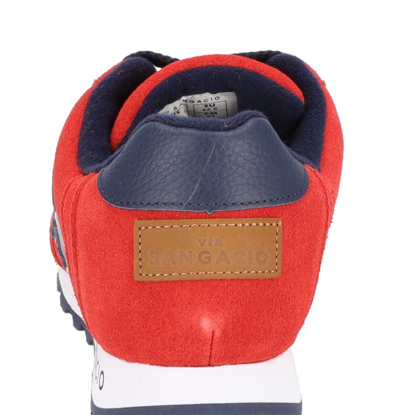 via sangacio ヴィア サンガチョ/loカットスニーカー 赤xネイビー swd//Sランク/75