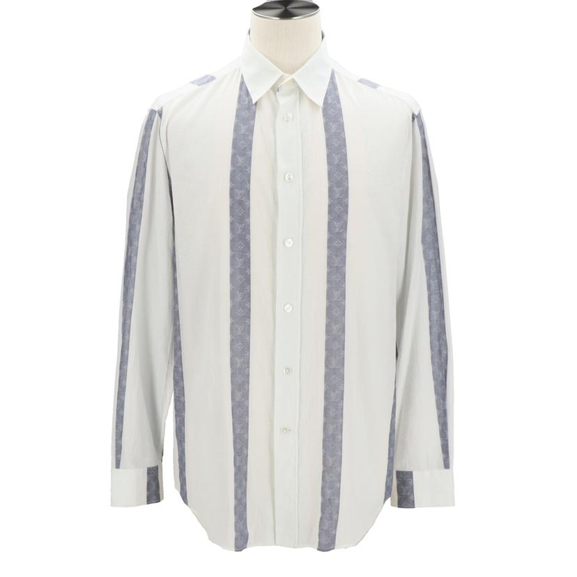 LOUIS VUITTON ルイヴィトン/モノグラムロングスリーブコットンシャツ/RM182Q FYI HFS42W//サイズ:M/ABランク/91