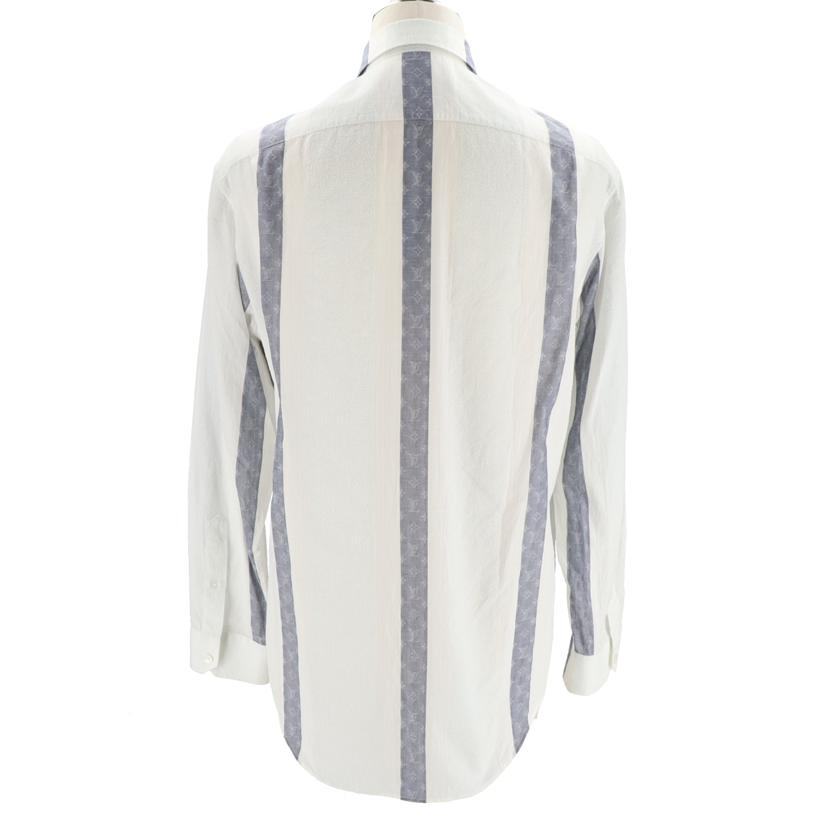 LOUIS VUITTON ルイヴィトン/モノグラムロングスリーブコットンシャツ/RM182Q FYI HFS42W//サイズ:M/ABランク/91