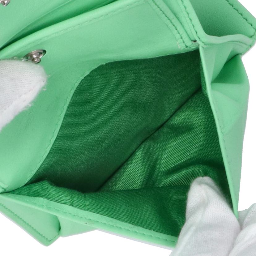 SalvadoreFerragamo/ビバボウリボンミニウォレット/フレッシュミント/220288//ABランク/85