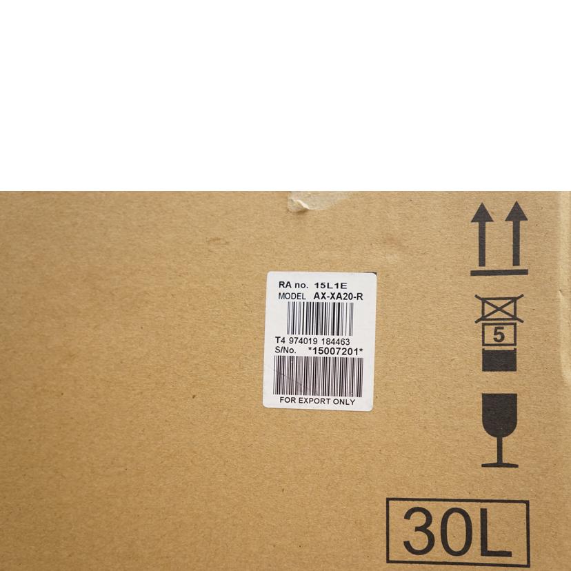 SHARP シャープ/ウォーターオーブンレンジAX-XA20-R/AX-XA20-R//Aランク/67