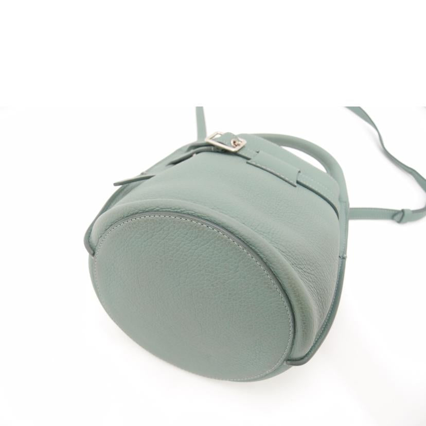 CELINE セリーヌ/ビックバッグバケットナノ2way/グリーン系//Aランク/69