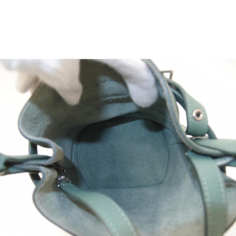 CELINE セリーヌ/ビックバッグバケットナノ2way/グリーン系//Aランク/69