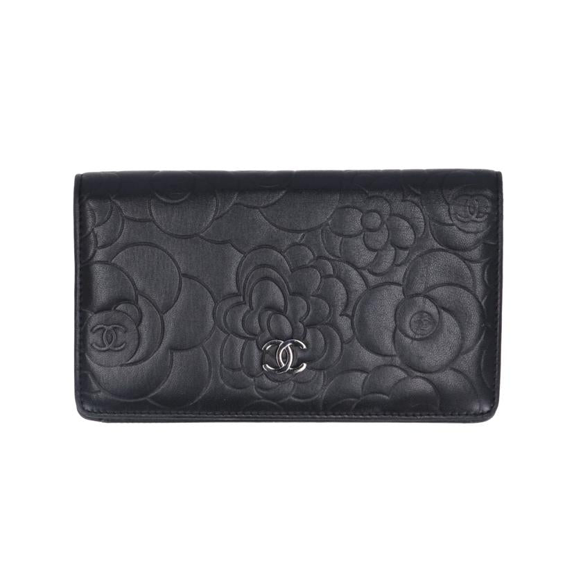 CHANEL シャネル/カメリアエンボスフラップウォレット/A36544/118*****/ABランク/91【中古】 CHANEL シャネル/ブランドバッグ・小物｜WonderREX-ONLINE 公式通販サイト