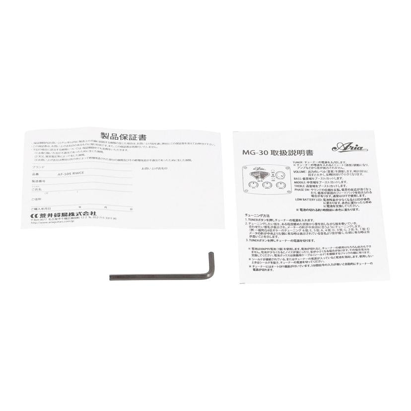 Aria Dreadnought アリアドレッドノート/エレアコギター/AF-105RWCE//710 20 0282 11/Aランク/69