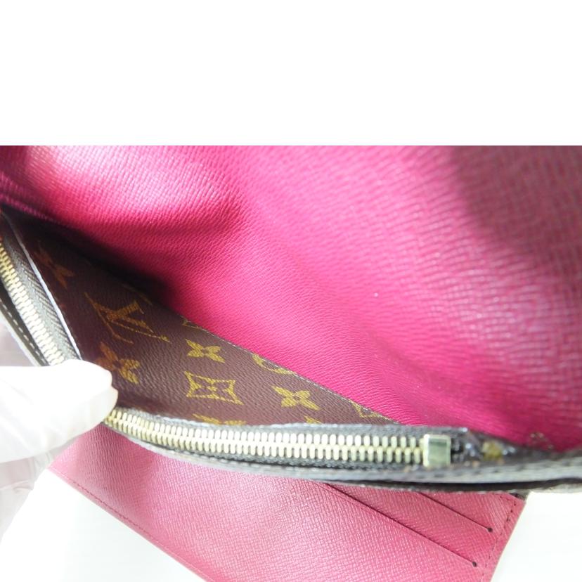 LOUIS VUITTON ルイヴィトン/ポルトフォイユ・ジョセフィーヌ/モノグラム・フューシャ/M60708//GI4***/ABランク/88