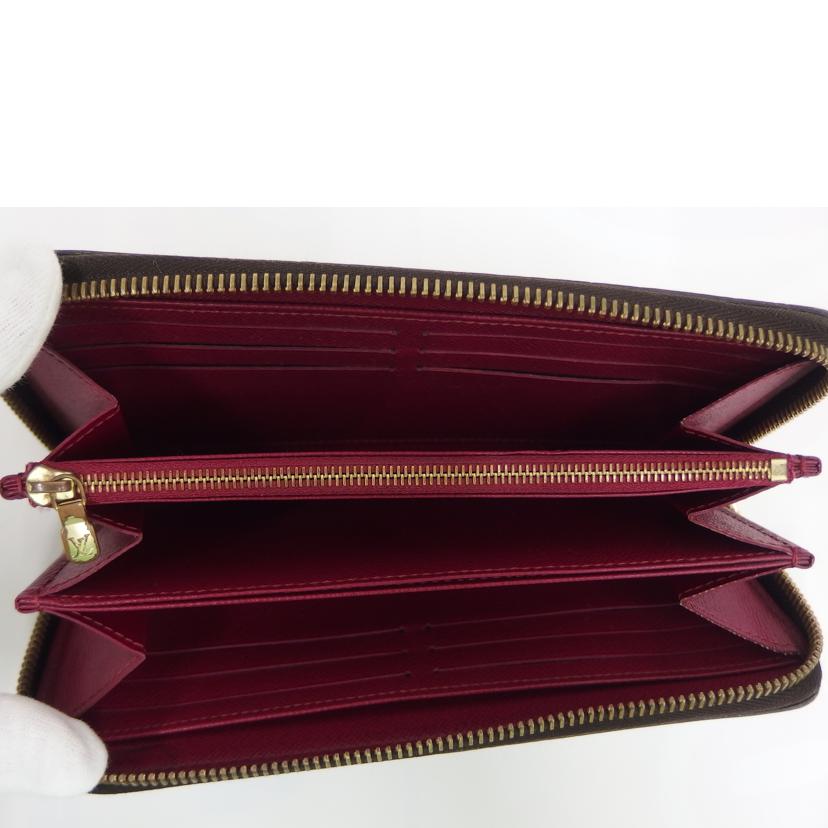 LV ルイ・ヴィトン/ジッピーウォレット・フューシャ/M41895//GI0***/Bランク/82