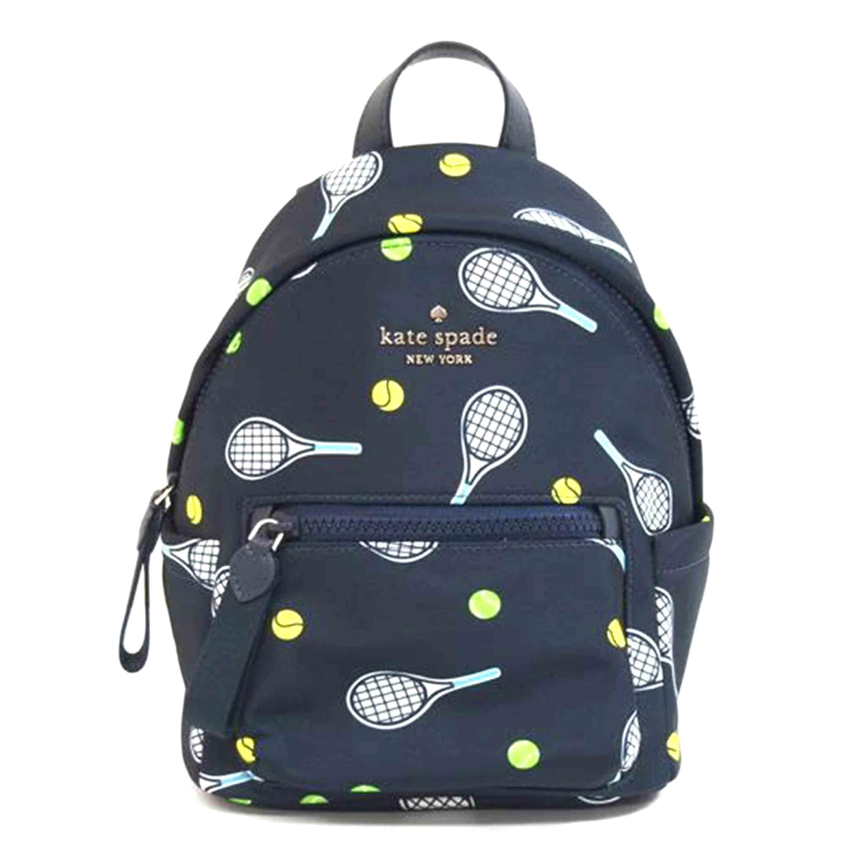kate spade ケイトスペード/チェルシーラケットアンドボールプリントミニバックパック//Aランク/71
