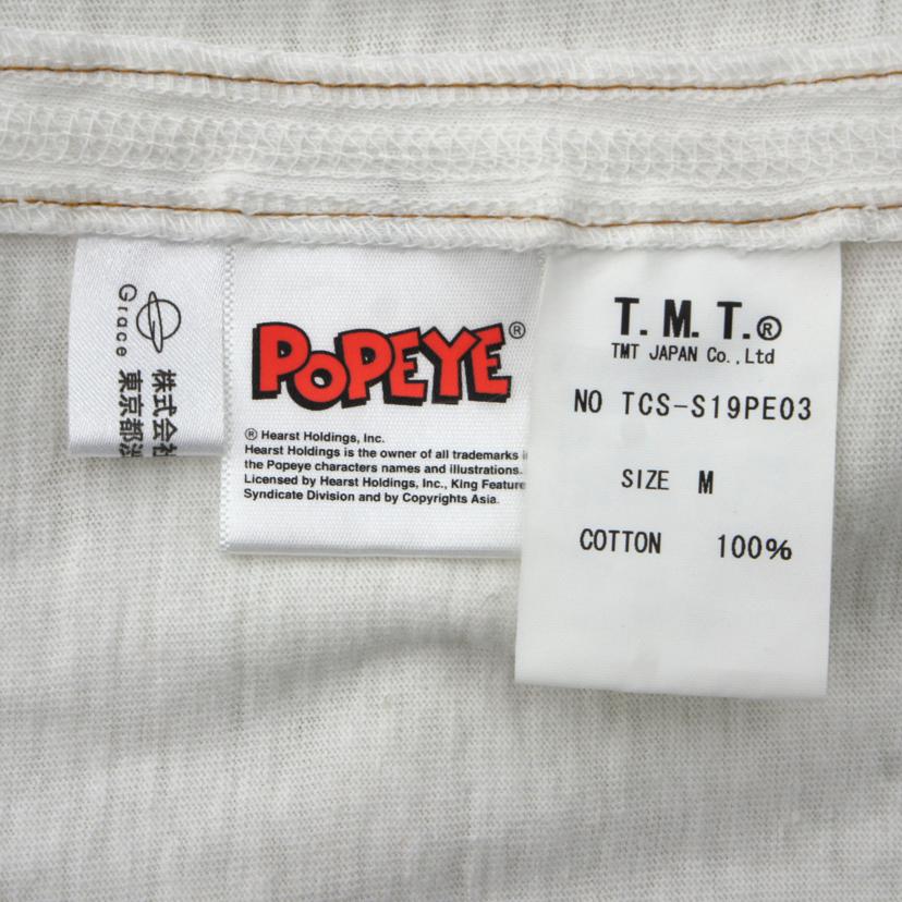TMT ティーエムティー/×POPEYE Tシャツ/TCS-S19PE03//Aランク/05