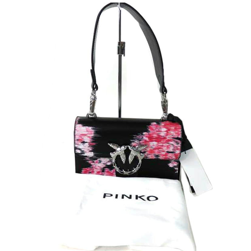 /PINKO ハンドバッグ 黒//Aランク/84