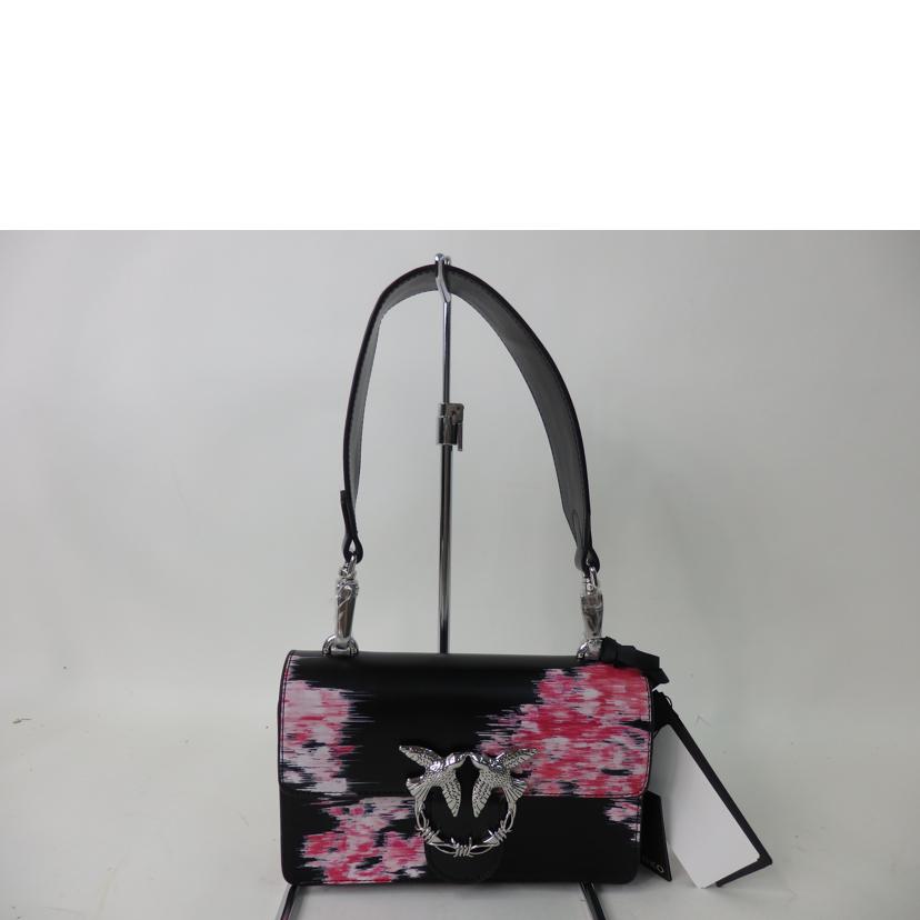 /PINKO ハンドバッグ 黒//Aランク/84