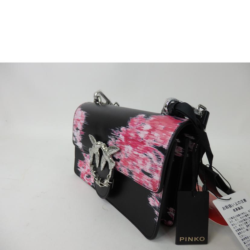/PINKO ハンドバッグ 黒//Aランク/84