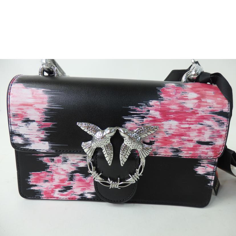 /PINKO ハンドバッグ 黒//Aランク/84