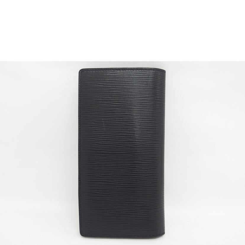 LV ルイ・ヴィトン/ポルトフォイユ・ブラザ/エピ/ノワール/M60622//CA1***/ABランク/04