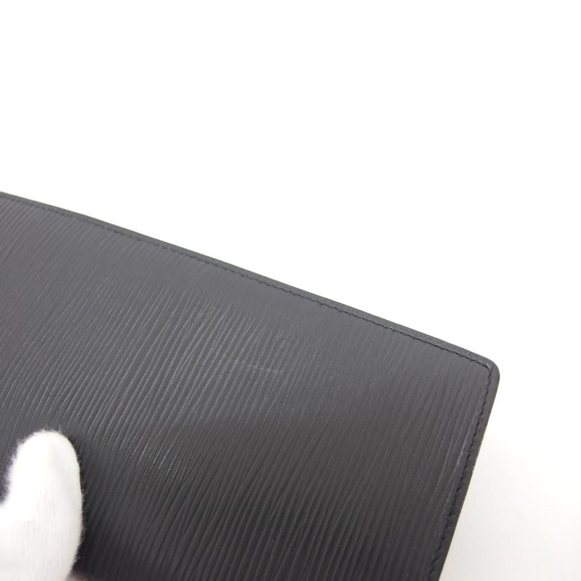 LV ルイ・ヴィトン/ポルトフォイユ・ブラザ/エピ/ノワール/M60622//CA1***/ABランク/04