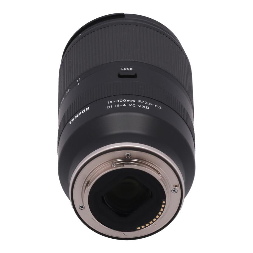 TAMRON SONY E タムロン /交換レンズ/18-300mm /18-300mm F3.5-6.3 Di III-A VC VXD//015692/ABランク/63