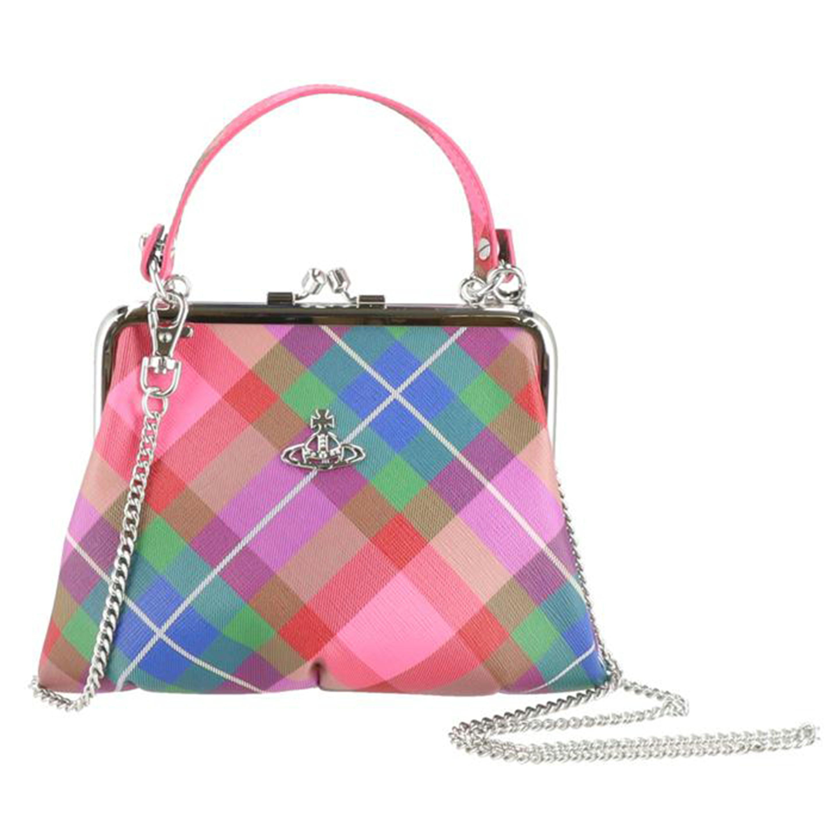 Vivienne Westwood ヴィヴィアンウエストウッド/がま口2WAYハンドバッグ//Aランク/94
