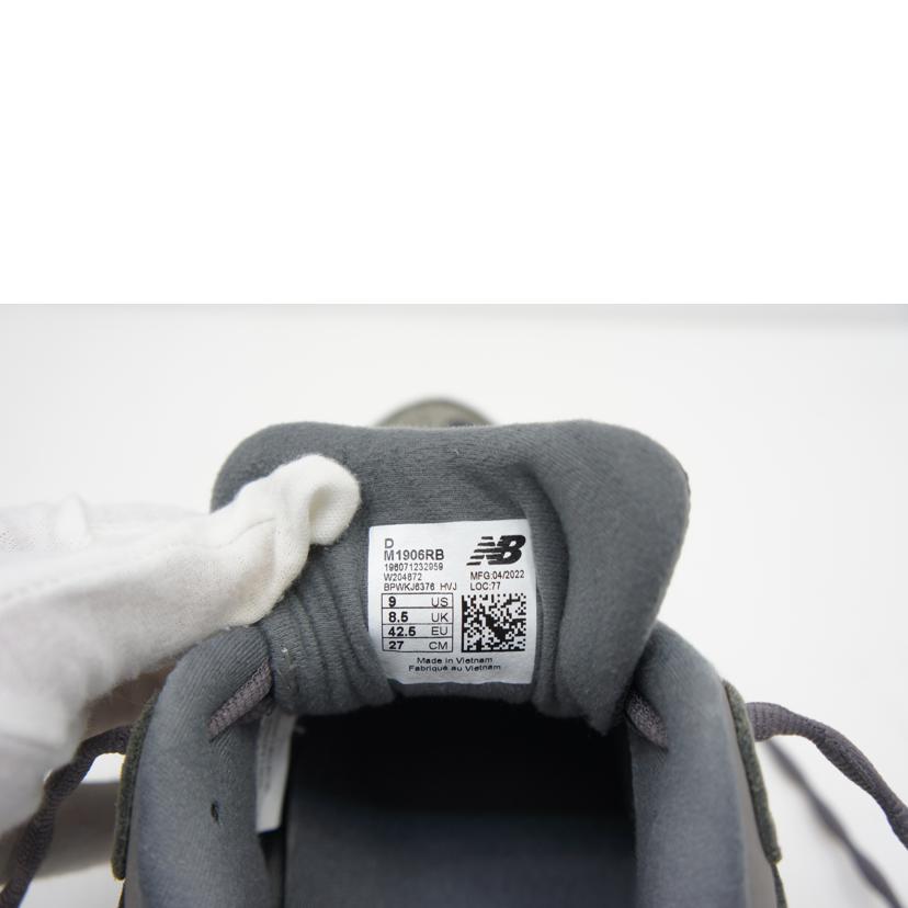 NB ニューバランス/M1906R/グレー/M1906RB//サイズ:27cm/ABランク/75