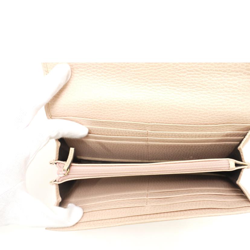 GUCCI グッチ/GGマーモント二つ折り長財布/ピンク/456116//496***/ABランク/69