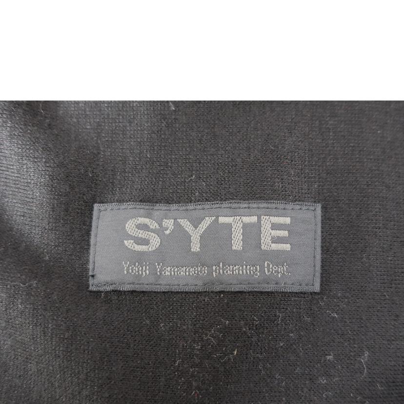 s`yte サイト/コットンシャツ サイズ3 ヨウジヤマモト ブラック/UV-12-605//Aランク/65