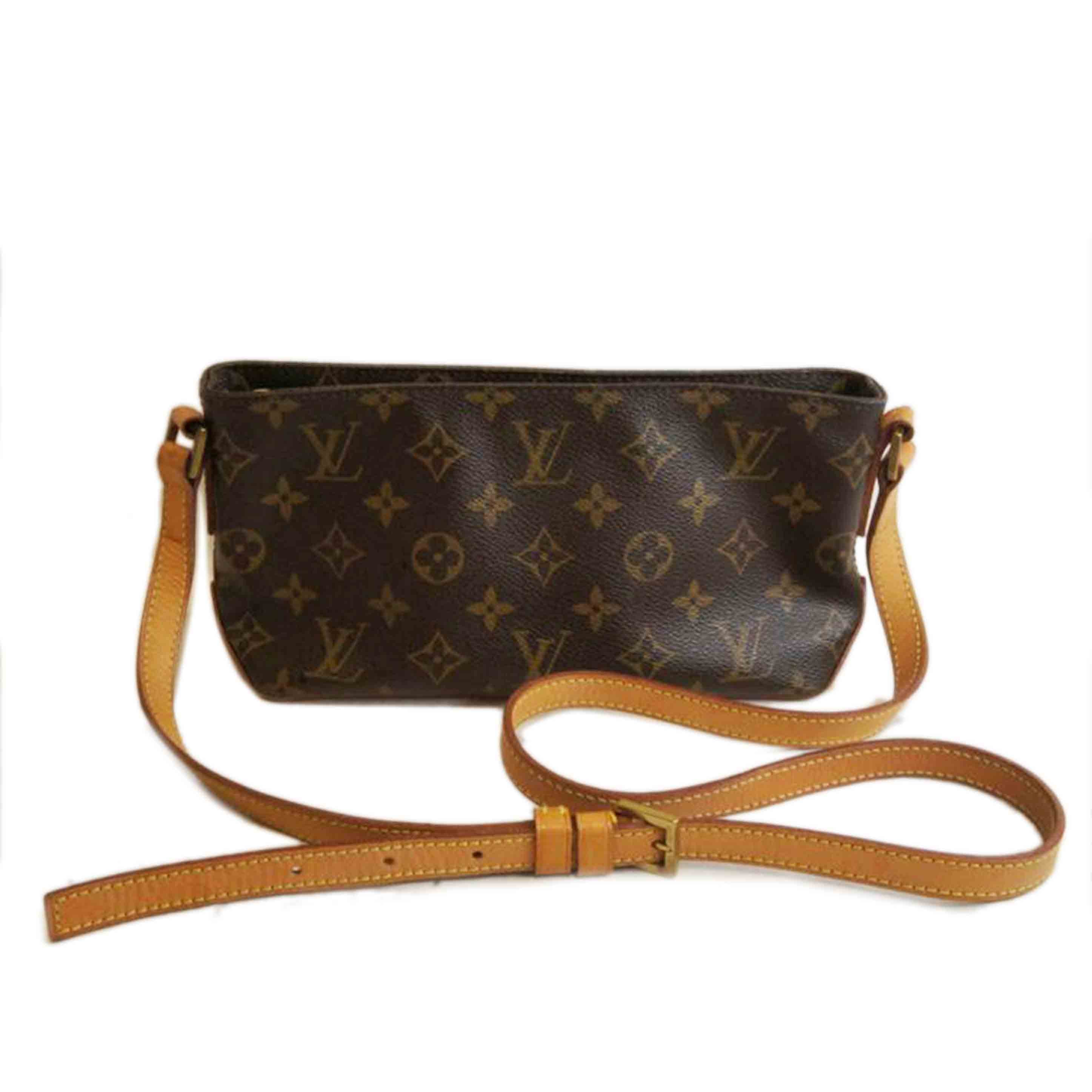 LOUIS VUITTON ルイヴィトン ルイ・ヴィトン ビトン ショルダーバッグ ハンドバッグ トートバッグ ブラウン メンズ レディース 定番 人気 LV 斜め掛け 肩がけ/トロター/モノグラム/M51240//AR0***/ABランク/92
