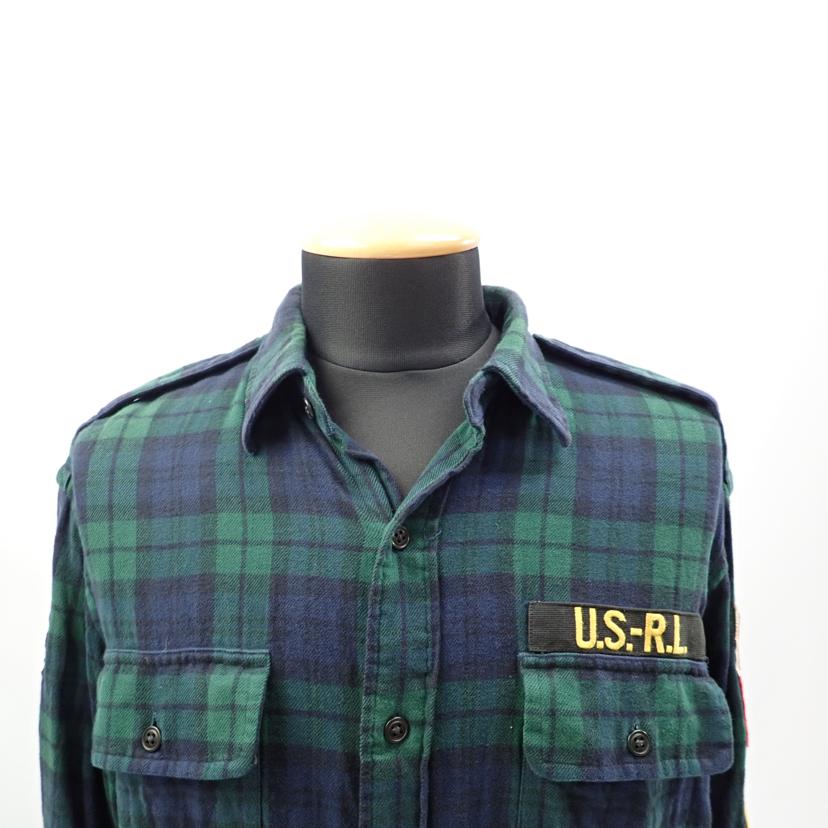 POLORALPHLAREN POLORALPHLAREN/★POLORALPHLARENクラシックフィットプラッドワークシャツ/RN41381CA56658//L/ABランク/62