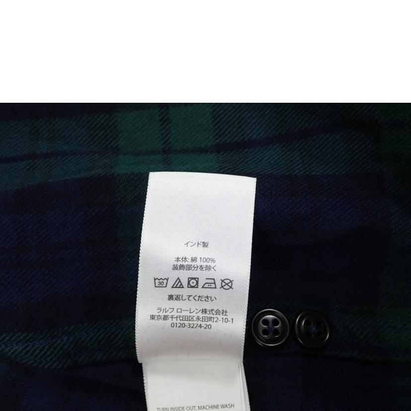 POLORALPHLAREN POLORALPHLAREN/★POLORALPHLARENクラシックフィットプラッドワークシャツ/RN41381CA56658//L/ABランク/62