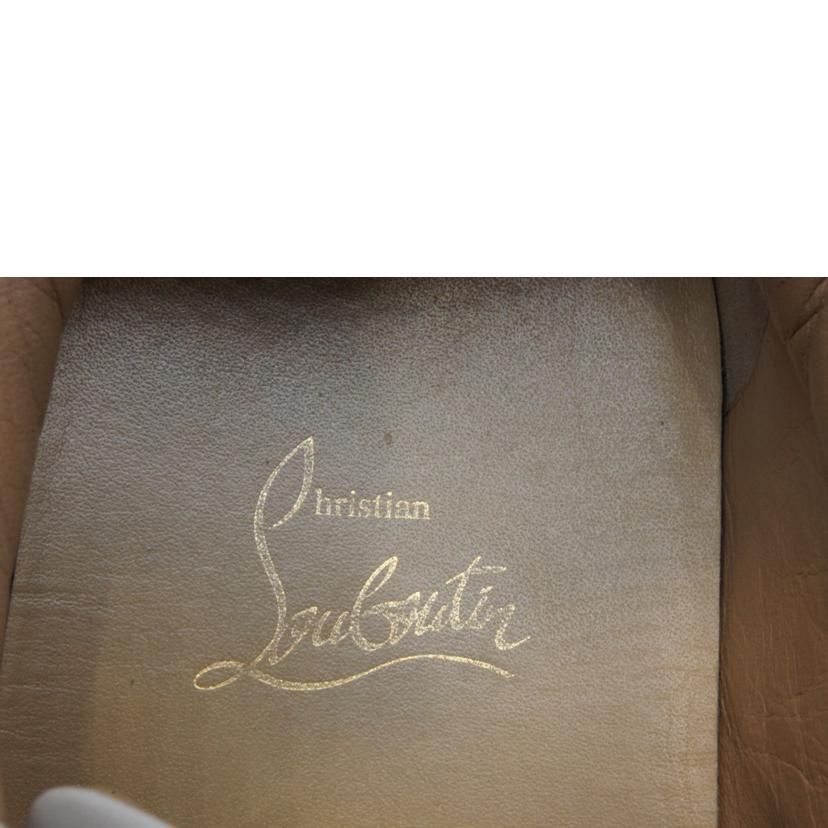 C.Louboutin ルブタン/SEAVASTE 2 FLAT CALF スタッズレザースニーカーホワイト/1191473//ABランク/92