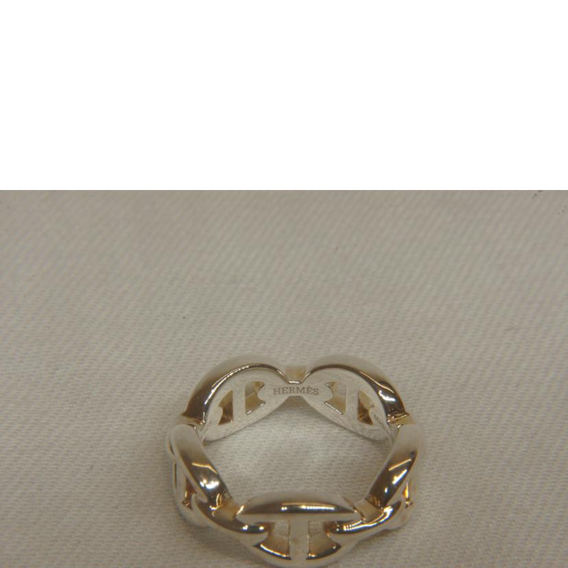 HERMES エルメス/SV925アンシェネPM/シェーヌダンクルリング//SAランク/92