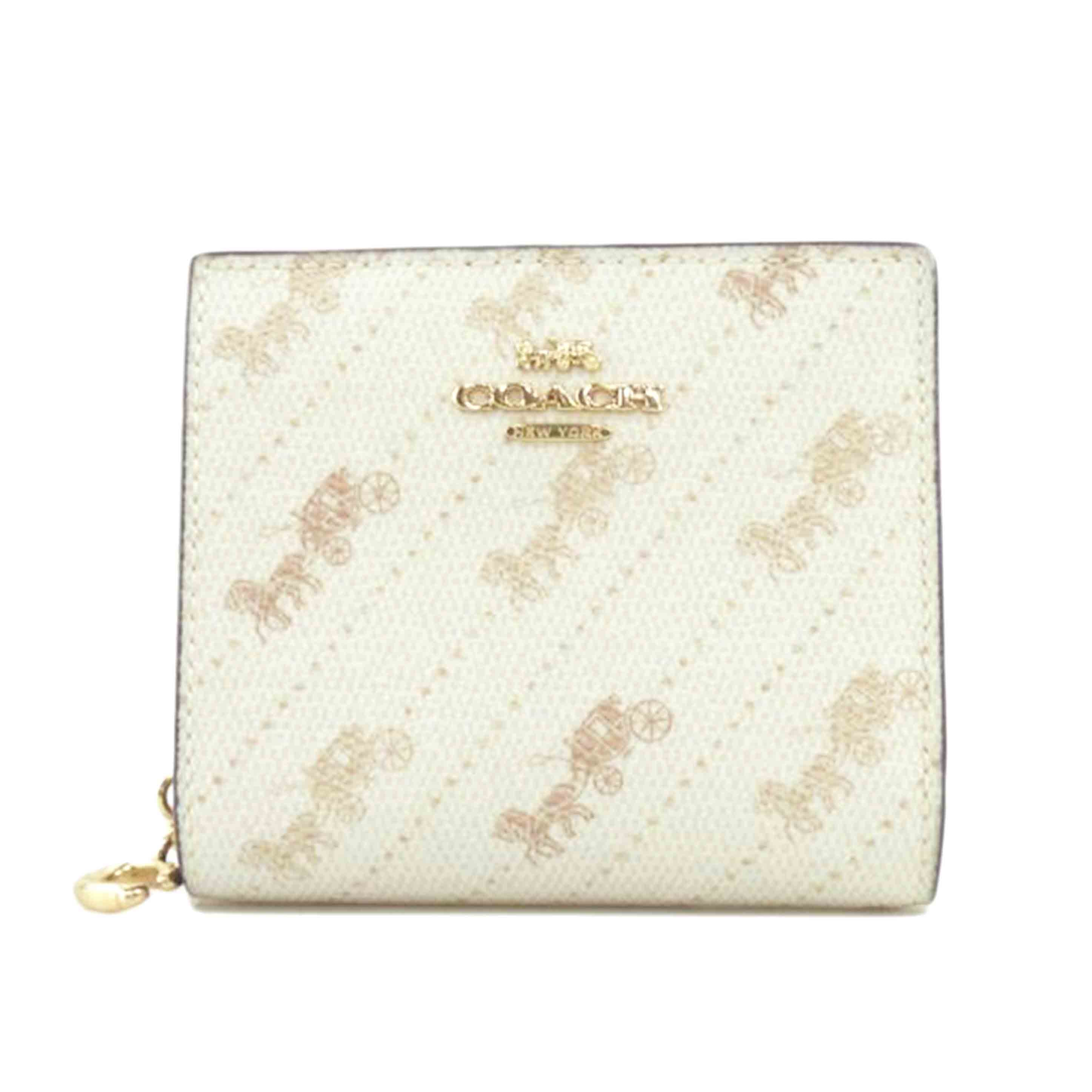 COACH コーチ/2つ折りコンパクト財布/C4104//E21**/ABランク/64