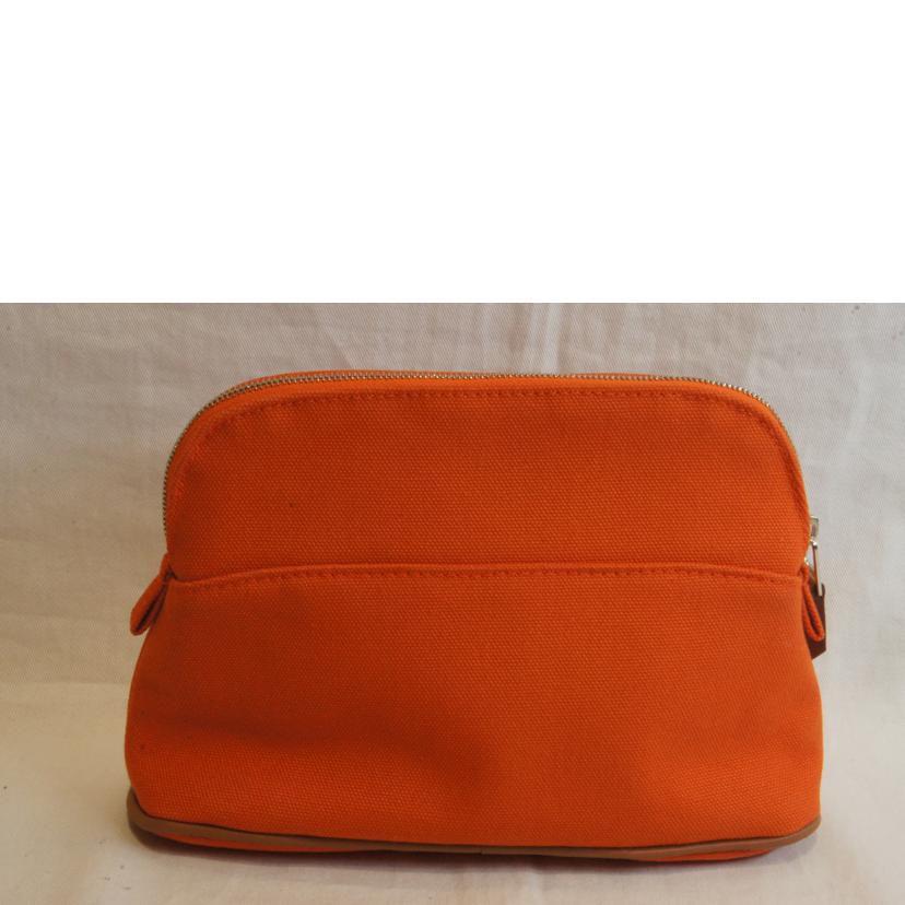 HERMES エルメス/ボリードポーチ/オレンジキャンバス//SAランク/92