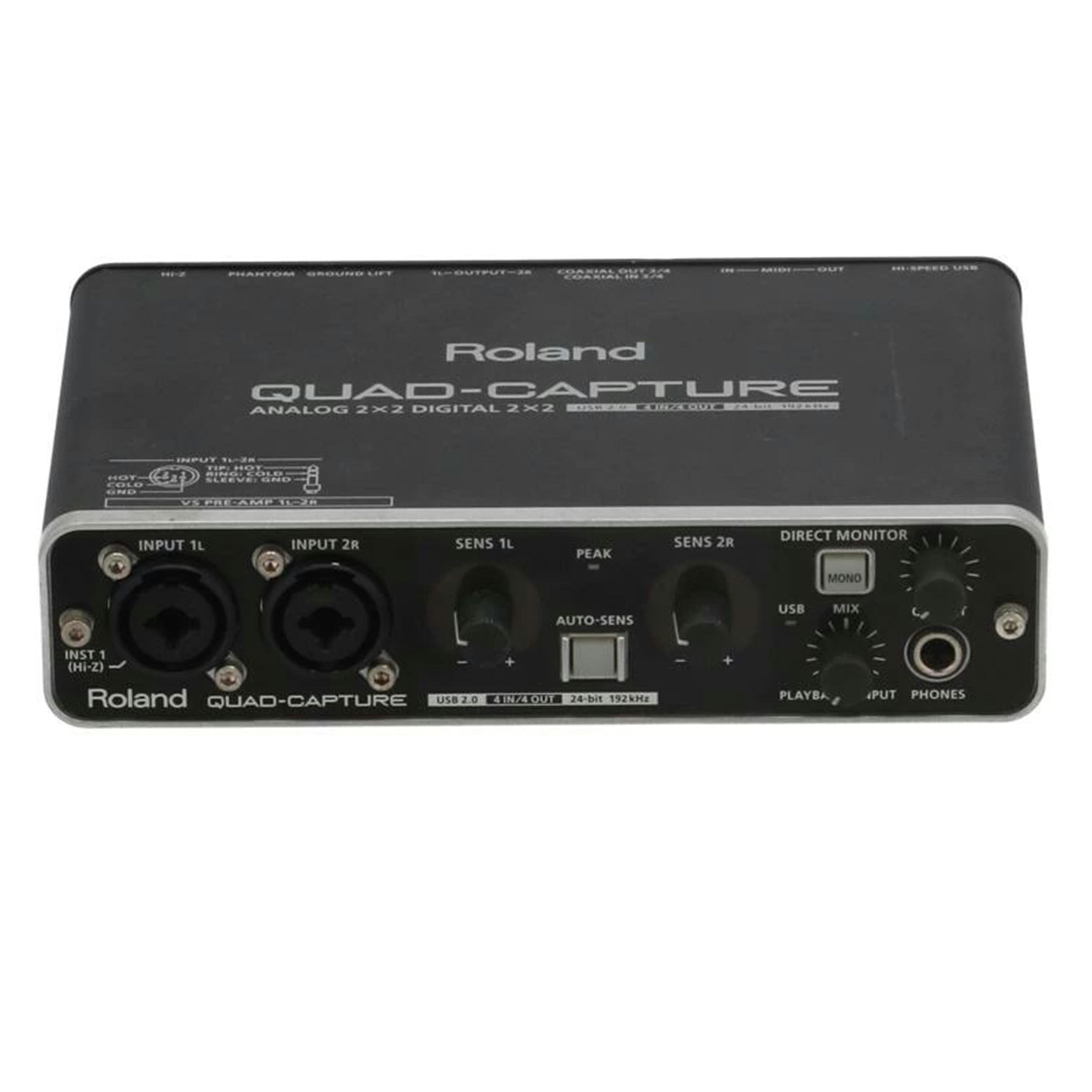 Roland ローランド /USBオーディオインターフェース/UA-55 QUAD-CAPTURE//E5C0959/BCランク/78