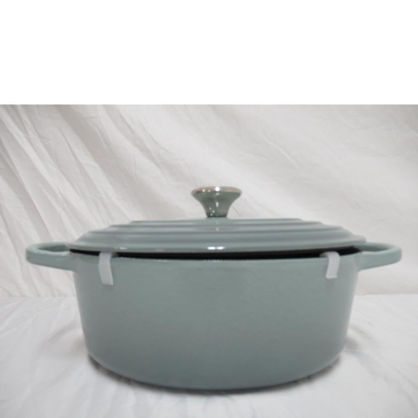 LE CREUSET/25cm両手鍋/ココット・オーバル//SAランク/63