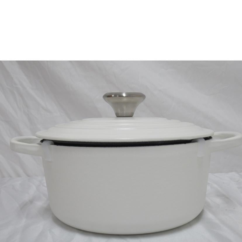 LE CREUSET/18cm両手鍋/ココット・ロンド//SAランク/63