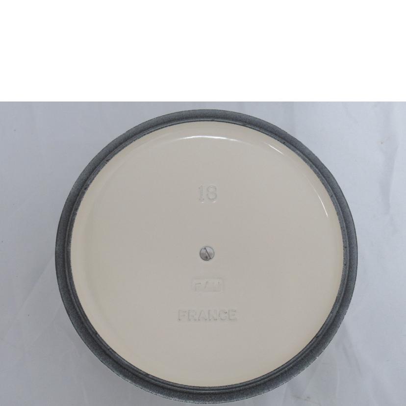 LE CREUSET/18cm両手鍋/ココット・ロンド//SAランク/63