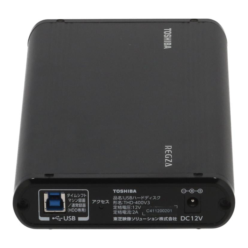 TOSHIBA 東芝 /外付けHDD 4TB/THD-400V3//C411200201/Bランク/63