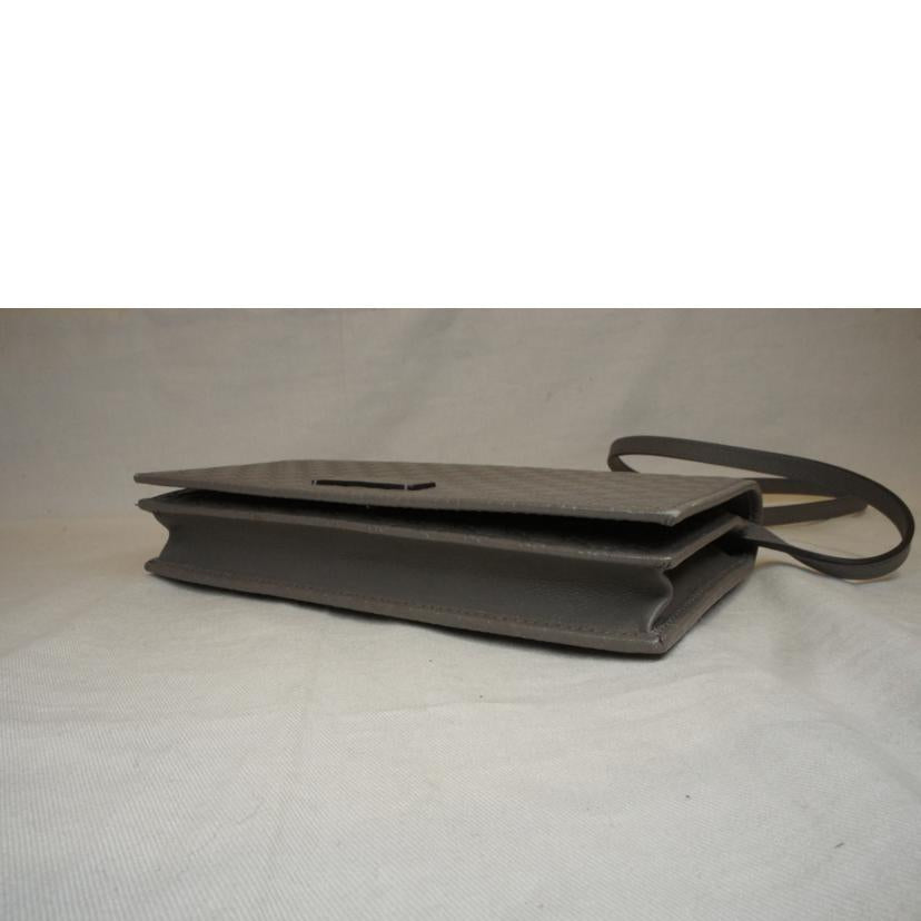 GUCCI グッチ/マイクログッチシマポシェットショルダーグレー/466507//214*/Aランク/92