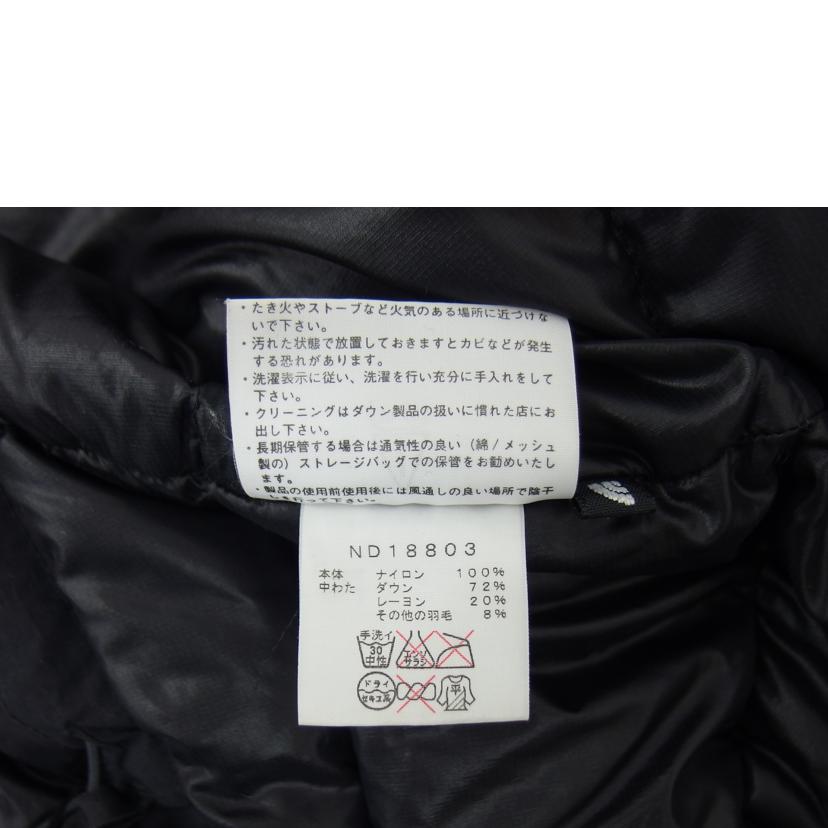THE NORTH FACE ノースフェイス/アコンカグア/ダウンジャケット/ブラック/ND18803//ABランク/18