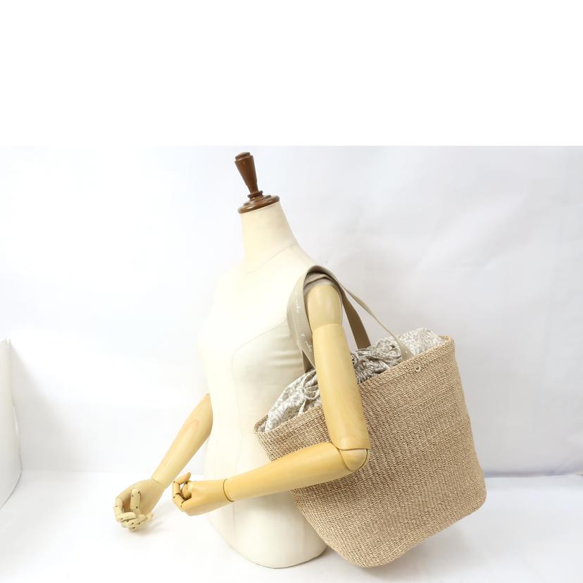 agnes b アニエスベー/かごバッグ ライトベージュ/OAX03-02//N753VB12/Aランク/65