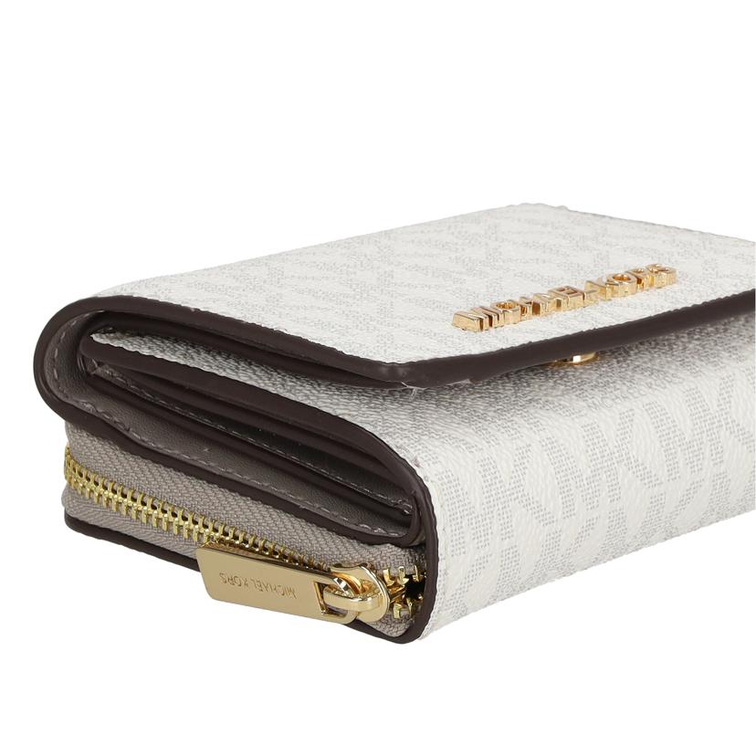 MICHAEL KORS マイケルコース/ミッドジップウォレット/総柄/ホワイト/35F3GTVZ5V//Aランク/75
