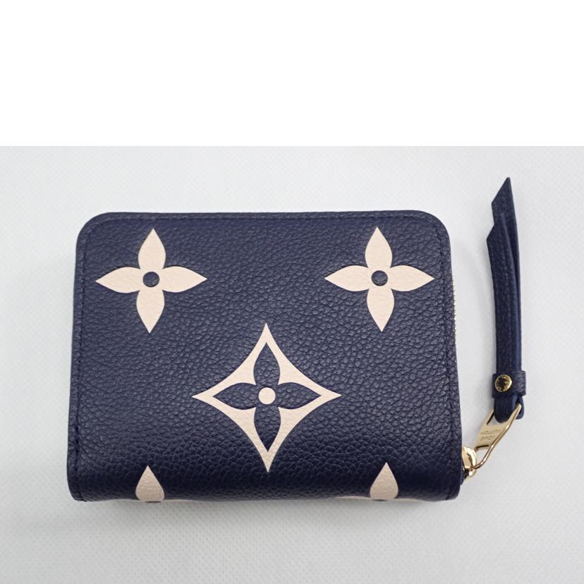 LV LV/ジッピーコインパース/バイカラーモノグラム/M83606//ICタ**/Aランク/62