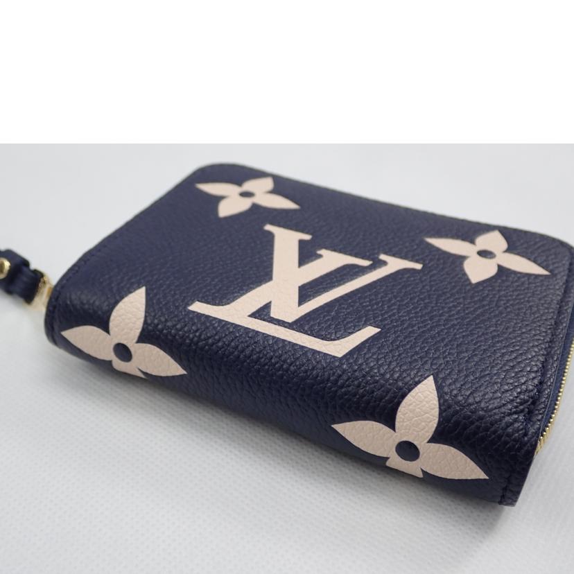 LV LV/ジッピーコインパース/バイカラーモノグラム/M83606//ICタ**/Aランク/62