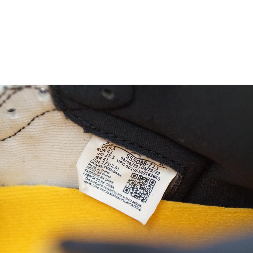 NIKE ナイキ/NIKE AIR JORDAN 1 RETRO HIGH OG 27.5/555088-711//Aランク/67