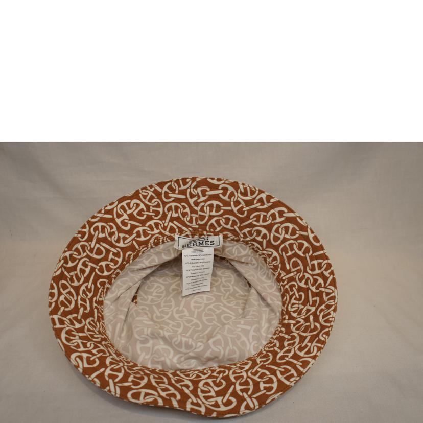 HERMES エルメス/ハーパーナウサ/ナイロンバケットハット/シェーヌダンクル//SAランク/92