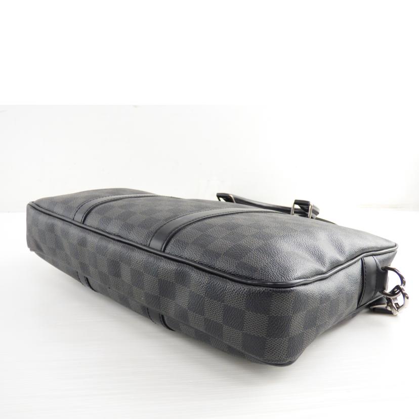 LOUIS VUITTON ルイヴィトン ルイ・ヴィトン ビトン ショルダーバッグ ハンドバッグ トートバッグ ブラウン メンズ レディース 定番 人気 LV 斜め掛け 肩がけ/PDV PM/ダミエ・グラフィット /N41478//GI0***/ABランク/64